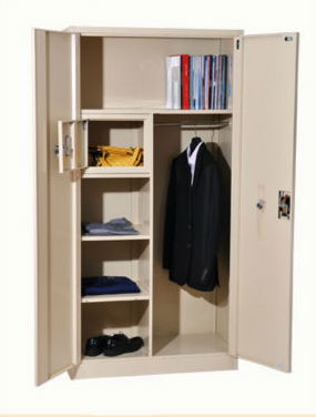 Bedroom locker   Combined locker glass door filing cabinet and clothing locker