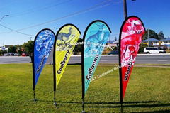 2014 hot sell cheap outdoor promotion flag