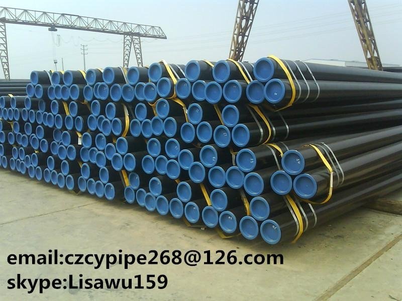 ASTM A106 Seamless Steel Pipe Factory 4