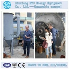 waste tyre pyrolysis recycling plant
