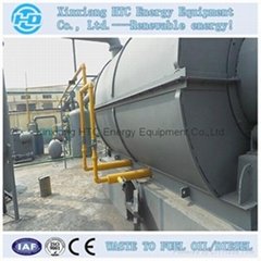 high quality waste tyre recycle plant