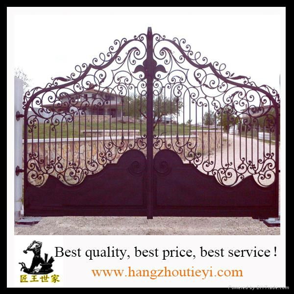 China New model wrought iron gate(Manufactory) 2