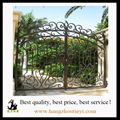 High quality hand hammered wrought iron gate models 5