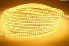 Yellow LED Strip Lights SMD5050 DC12V Waterproof IP65 Flexible rope light