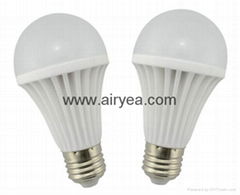 High quality Ceramics heat sink LED globe bulb light 7W