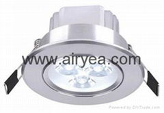 High Power 3W-18W Aluminum led downlight  led ceiling light  led commercial down