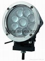 Latest products offroad cars light super bright working light 40WCREE work light 3