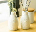 Bow crochet cotton glass vase 3