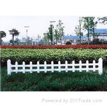 塑钢护栏 草坪护栏