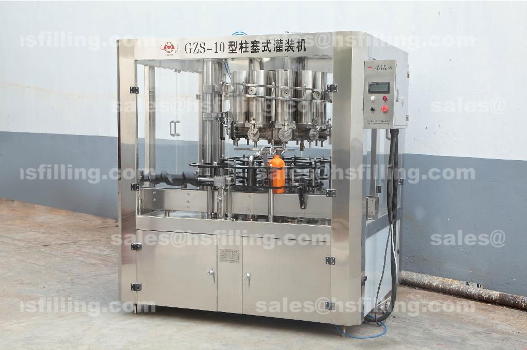 High Viscosity Detergent Liquid Bottle Filling Machine For Bottles 380V 50HZ 3