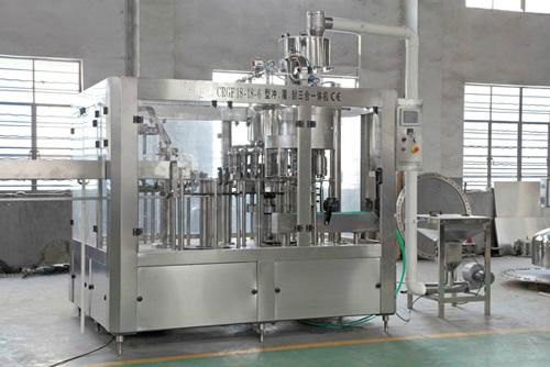 Washing Filling Capping Bottle Juice Filling Machine 