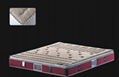 pocket soft  memory foam hotel bed latex spring mattress 1