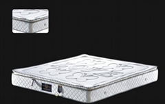 pocket soft  memory foam hotel bed latex spring mattress pad