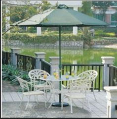 Outdoor furniture powder coating