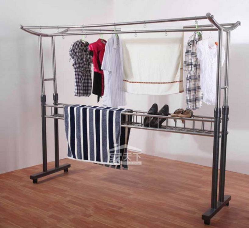 Folding drying rack electrostatic powder spraying 2