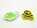 Eco-friendly Flat Die cut Cartoon TPR