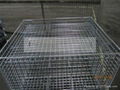 FOLDING WAREHOUSE CAGES with movable spacer cover 1