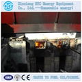 High working efficiency automatic waste tyre pyrolysis machine