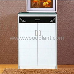 Creative Design solid wood shoe cabinet MDF wood furniture for living room 