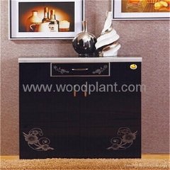 Excellent durability shoe cabinet melamine faced wood cabinet 
