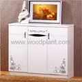 High quality wooden shoe cabine for