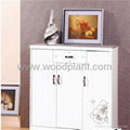 High quality modern wooden shoe cabinet water proof shoe rack  1