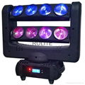 8PCS 10w CREE RGBW moving head Led beam spider light 1