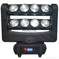 8PCS 10w CREE RGBW moving head Led beam spider light 3