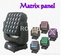 25PCS 15W RGBW 4 in 1 Matrix beam Led moving head 1