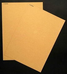 Flame-resistant paper