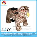 Amusementang walking anmals ride on game for kids coin operated electric car 