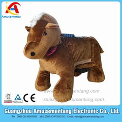 Amusementang kids drivable kids on ride toy car horse toy