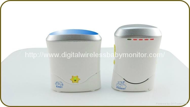 Audio wireless baby monitor with two way walk 4