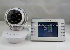 3.5" LCD Screen Digital Wireless Video Baby Monitor