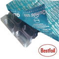 Coated aluminum foil for capsule blister