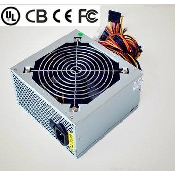 PC Power Supply, Rated Power 250W AMD & Intel P4 ATX 12V with  3