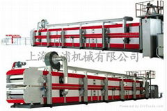 Heat insulation sandwich panel production line