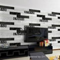 Production line of wood like bed and TV background wall 4