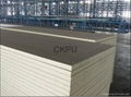 Heat insulation sandwich panel production line  4