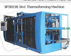 SP3021B 3in1 Thermoforming Machine 