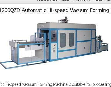 SP-700/1200QZD Automatic Hi-speed Vacuum Forming Machine 