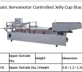 SP-GD Automatic Servomotor Controlled Jelly Cup Stacking Machine 