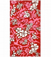 Hibiscus Flower Beach Towel