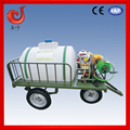 orchard pesticide trolley mounted vehicular tank sprayer