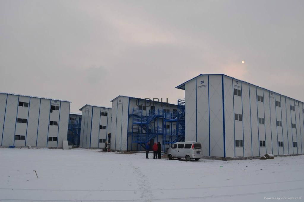 Beijing China sandwich panel prefab house