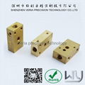 CNC Copper parts cnc machining parts cnc machining turned parts