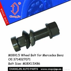 M18X1.5 Wheel Bolt for Mercedes Benz OE3714027071