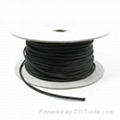 4mm Black Round Braided Flexbile Pet