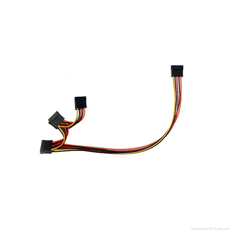 SATA to 4SATA Hard Drive Splitter Cable Power supply Cable