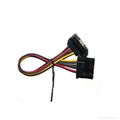 4pin IDE SATA Power Supply Cable to Floppy Adapter Cable 1